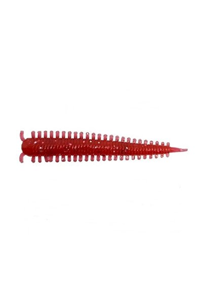 Kendo Zombie Worm Blueberry Scent CY029 Lrf Silikonu 4cm RED