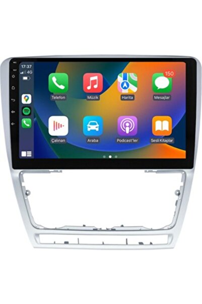 SOUNDCİTY SKODA OCTAVİA 2008-2013 MULTİMEDYA CARPLAY EKRAN SETİ 4 GB RAM 64 H...