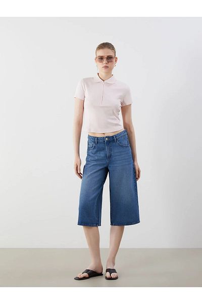 LC Waikiki Γυναικείο T-Shirt Polo Neck