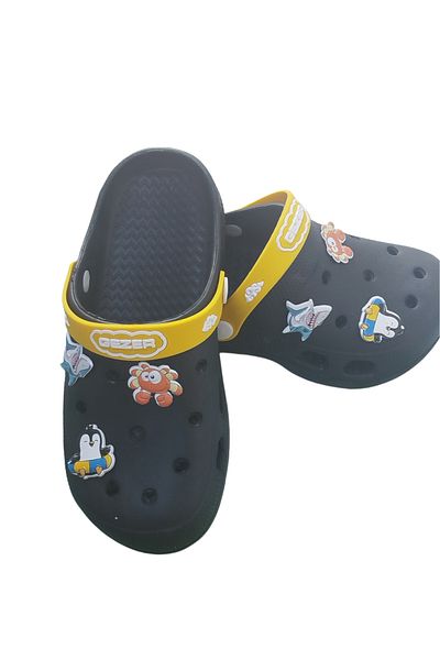 GEZER Summer Baby Girl Elastic Wet Floor Suitable Daily Pool Beach Slippers-Sandals