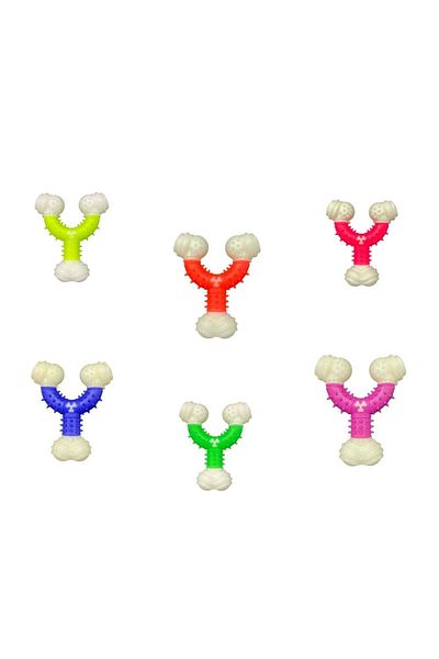NEZADE STORE Dog Toy Y Shaped