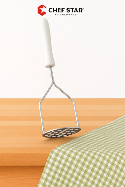 Chefstar LÜKS ÇELİK PATATES EZECEĞİ
