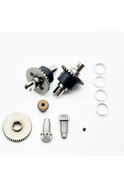 Choice Gear Set SCY 1/16 Brushless Car Metal Parts Differential Gear Set CVD, Accessories for SCY 16101PRO