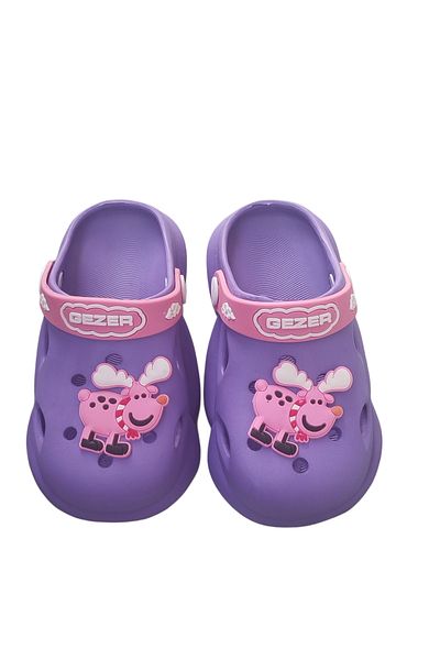 GEZER Summer Baby Girl Elastic Wet Floor Suitable Daily Pool Beach Slippers-Sandals