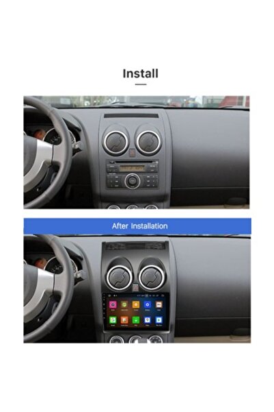 SOUNDCİTY NİSSAN QASHQAİ 2008-2014 UYUMLU MULTİMEDYA CARPLAY EKRAN SETİ 4 GB ...
