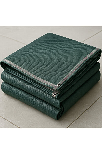 İKİZLER BRANDA 2 M X 20 M Gölgelik File %95 Koyu Yeşil Gölgeleme Filesi Bahçe...