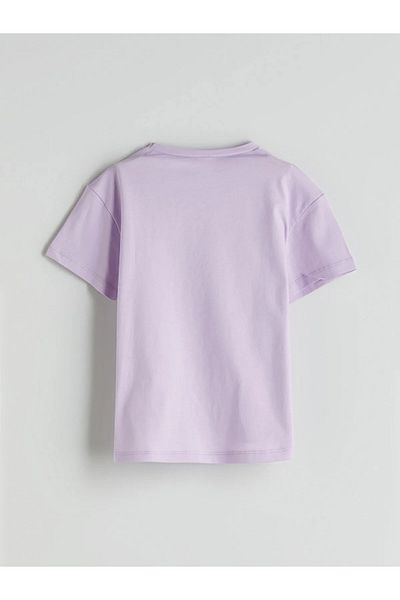 LC Waikiki Crew Neck Basic Girl's T-Shirt