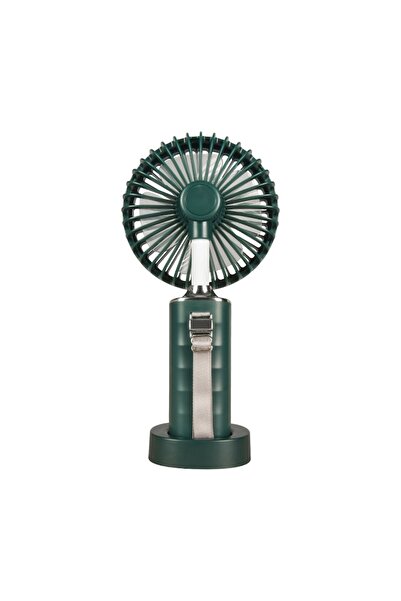 İdeas4comfort Handheld portable fan, 3 ventilation levels, USB charging, flexible arm, 1200 mAh battery, 2 W, up t
