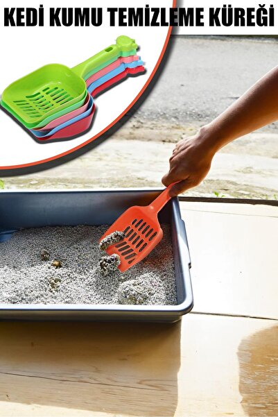 CMT 😻KEDİ KUMU TEMİZLEME KÜREĞİ