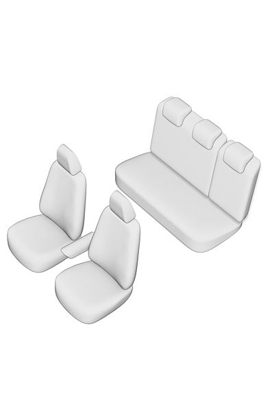 Umbrella Set Huse Scaun Umbrella Pentru Dacia Logan 2021- (Bancheta Fractionata)