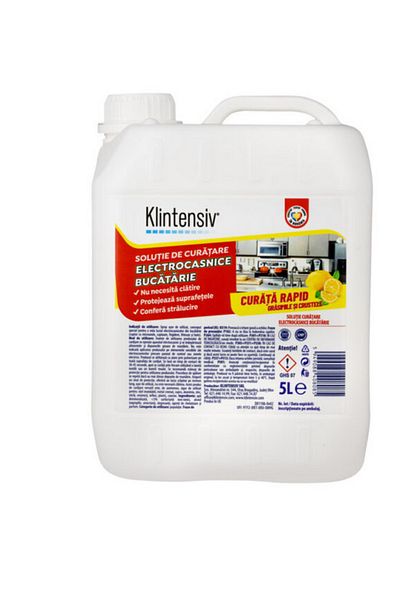 KLINTENSIV Cleaning Solution for Kitchen Appliances, 5 Liters