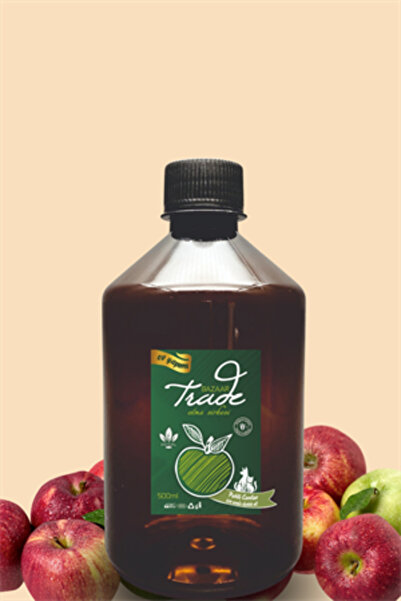 Trade Bazaar Ev Yapımı Katkısız %100 Doğal Fermantasyon Elma Sirkesi,500 Ml a...