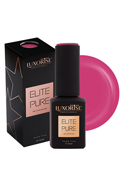 LUXORISE Semi-permanent nail polish Hema Free LUXORISE ELITE PURE- Classic Garnet, 15ml