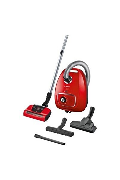 Bosch BGLS4PET2 600W Toz Torbalı Süpürge Proanimal Kırmızı