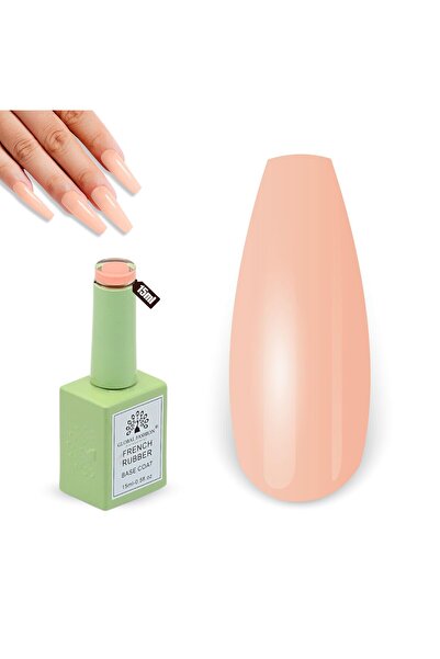 global fashion طبقة أساسية من المطاط الفرنسي UV/LED - 10 درجات لون طبيعية، مُ...