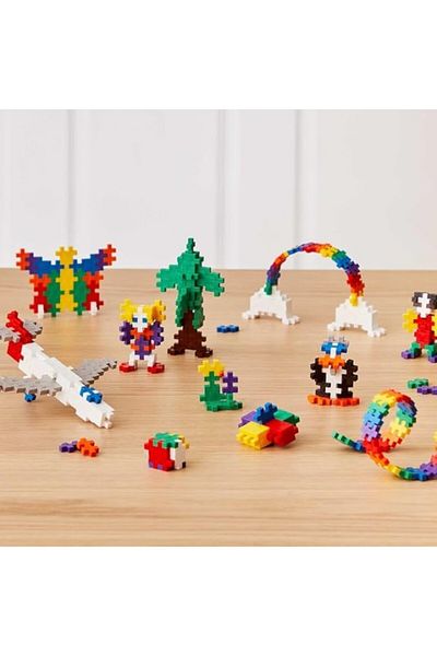 ShopZum 52227 - bausteine mini base mix, 100 pieces