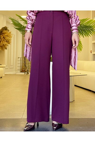 Hare Butik TEGAN NERVÜRLÜ PALAZZO PANTOLON