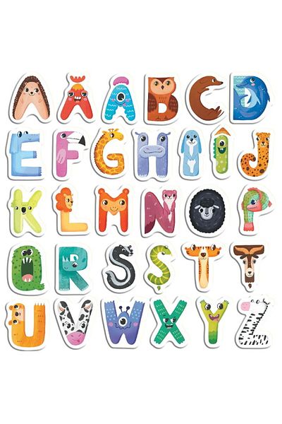 Dodo Romanian magnetic letter set (31 pieces)