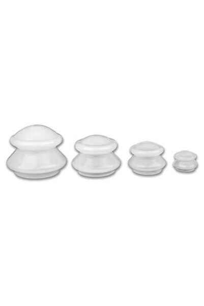 Kanu Nature Set 4 cupe de masaj din silicon, terapeutice, anticelulitice, rel...