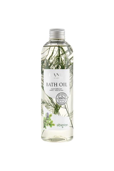 Kanu Nature Ulei de baie cu parfum de brad siberian, Kanu Nature, hidratant, regenerant, strălucitor, piele mătăsoasă