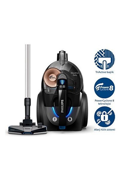 Philips Marathon Daily XB7150/07 Uyumlu   Toz Torbasız Süpürge