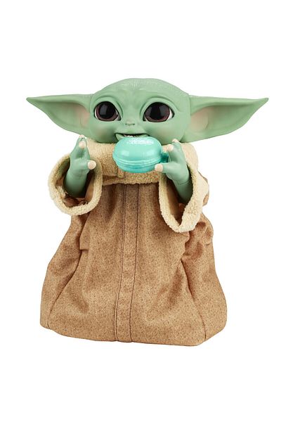 Hasbro Interactive figure Star Wars - Baby Yoda, Galactic Snackin' Grogu, 23.5 cm