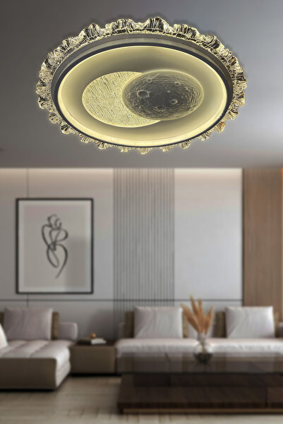 RSCOLLECTIONS Rena Plafonyer Kumandalı Led Avize