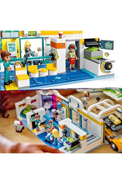 ShopZum Friends Heartlake City Airport and Airplane 42656-8 Years and Above Children Containing Mini Dolls