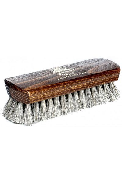 Collonil Horsehair Shoe Shine Brush, Open Bristles
