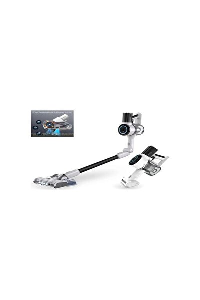 Yasomi G22 Plus UV 29000 Pa Şarjlı Dikey Süpürge Beyaz