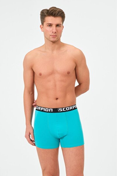 Plus Scorpion 95% Cotton 5% Elastane Lycra Multicolored Underpants for Men – Special Box of 6