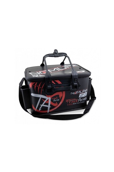 NOMURA NM80000200 Trout Bag 40LT Kamış Aparatlı PVC Malzeme Çantası 40x26x26cm