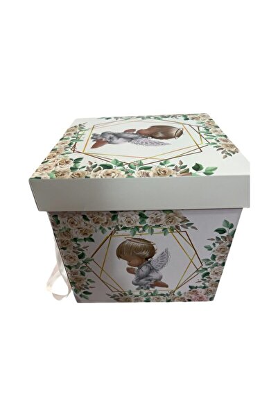 Botez Cutie pentru transport trusou ingeras, 29x29x29 cm