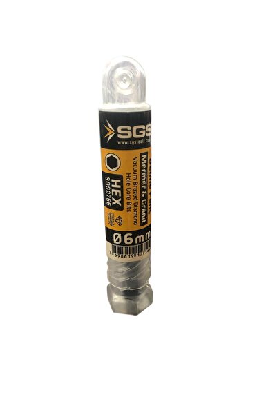 SGS HEX MERMER&GRANİT DELME PANÇ 6 MM