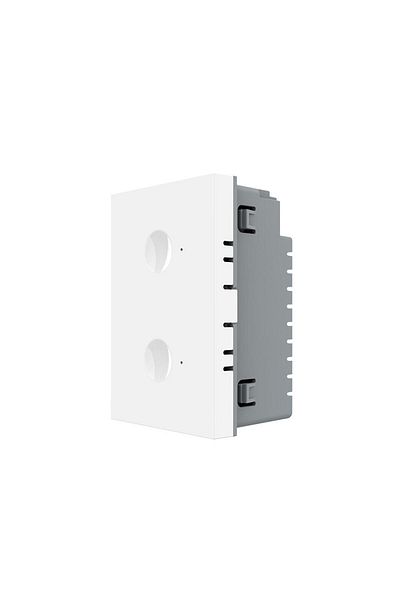 Livolo Modul intrerupator dublu cu touch Livolo standard Italian, Serie noua (Alb)