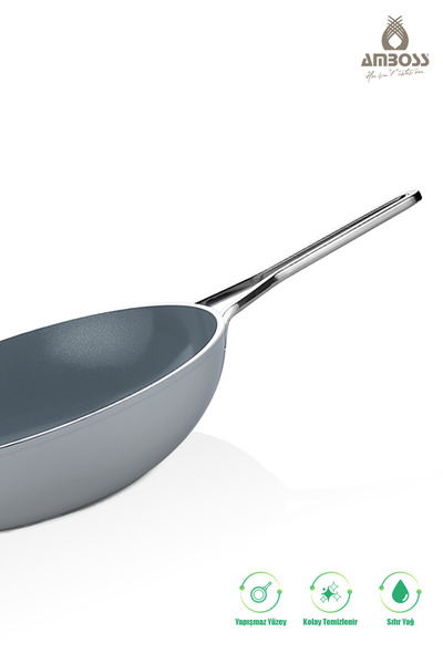 Amboss Sera Nova Mix 7 Piece Ceramic Pot Pan Set – Gray