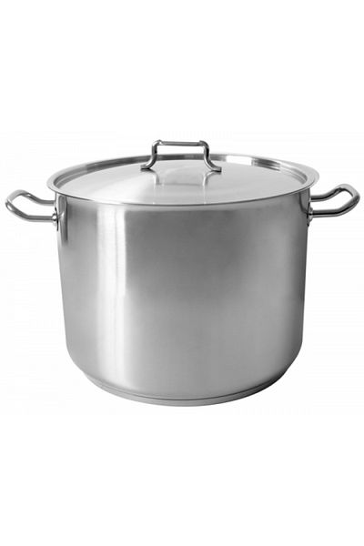 Hascevher Stainless steel pot Hascevher HORECA 24x19.5cm-8.8lt with lid