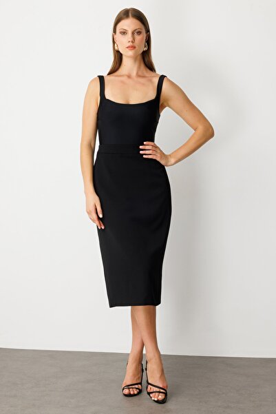 Ekol Midi Boy Krep Etek