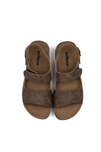 Roy Jones Women's Orthopedic Anatomical Sole Double Banded Velcro Back Buckle Daily Sandals Slippers