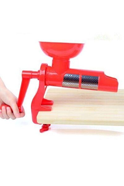 OEM Manual Tomato Grinder, Red