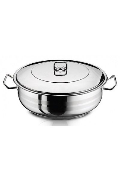 Hascevher Hascevher Perfect Gastro stainless steel saucepan 36x14cm 13 liters induction