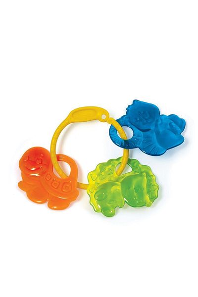 CLEMENTONI 17061 Baby - Colorful Animals Teethers +3 Months