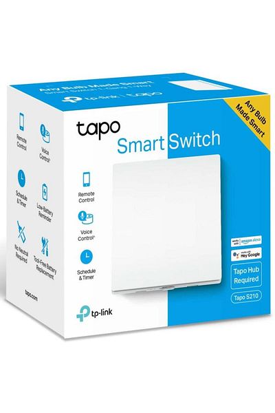 TP-LINK Intrerupator inteligent simplu TP-Link Tapo S210, Wi-Fi