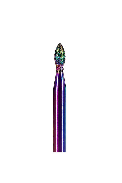 LUXORISE Rainbow Cone Diamond Cuticle File, Fine #252