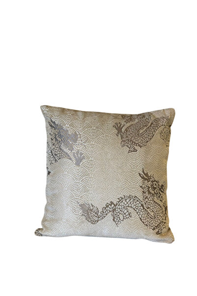 Ejderha Işıltısı Kırlent Kılıfı 45x45