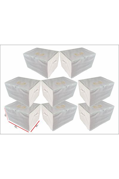 pinabah Pi̇nabah Mega Yorgan Hurç 8 Pieces (70X50X40)