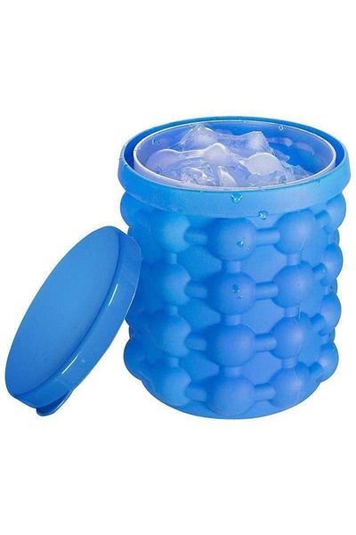 SIKS ® silicone mold for ice and milkshake 2in1