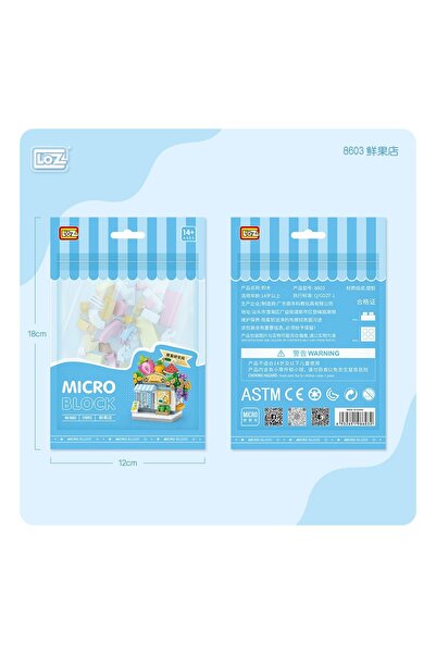 Nilly Toys Lz8603 Loz Block Toy Mini Bag -Vagonlife