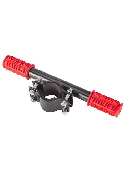 İdeas4comfort Supplementary Handlebar for Scooter, Adjustable, Silicone Grips, Ideas4Comfort, Red