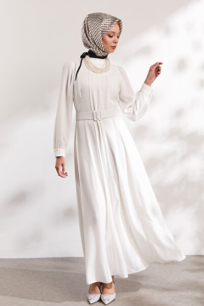 Setrms Kemerli Parçalı Elbise